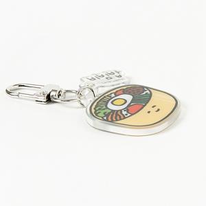 韓国 ビビンバ アクリル キーリング お土産 ...の詳細画像1
