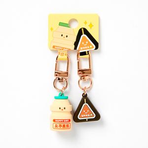 韓国 ヨークルト ツナマヨ キーリング セット...の詳細画像2