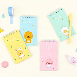 カカオフレンズ　リトルフレンズ　リング手帳　kakao friends 韓国 文具 メモ かわいい 公式