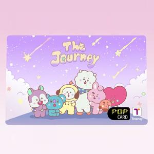 BT21 ジャーニー Tmoney カード B...の詳細画像1
