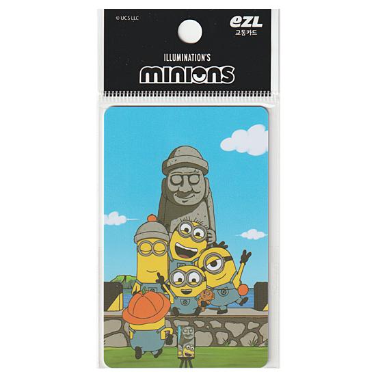 ミニオンズ　トルハルバン　EZL カード　 韓国交通カード イズル minions イジュル かわい...