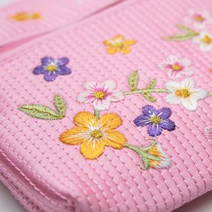 韓国伝統 花刺繍 ヌビ ポーチ キルト イブル...の詳細画像2