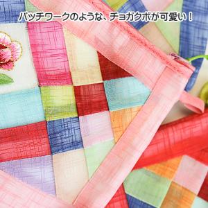 韓国伝統 チョガクボ モシ 花刺繍 ポーチ 小...の詳細画像1