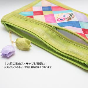 韓国伝統 チョガクボ モシ 花刺繍 ポーチ 小...の詳細画像3