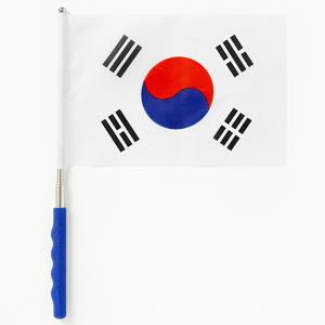 伸縮棒 ミニ テグッキ 韓国 国旗 太極旗 小...の詳細画像1