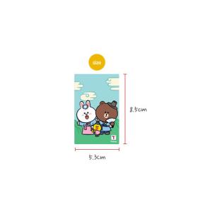 ラインフレンズ Tmoney カード 韓服 縦...の詳細画像2