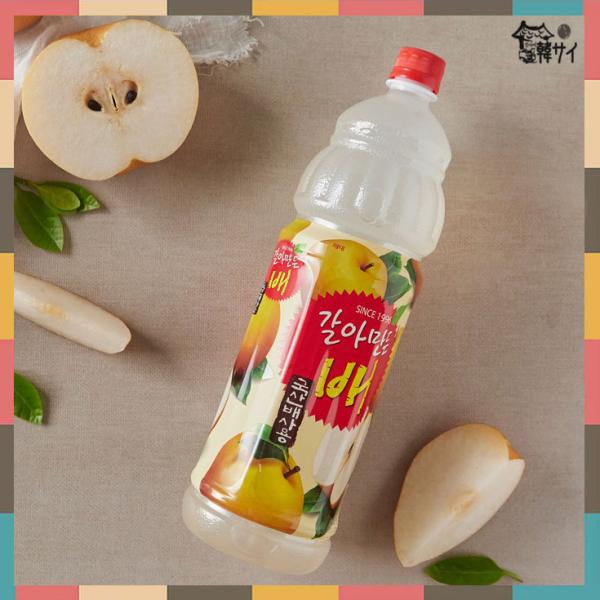 ヘテ　おろし梨ジュース (PET）1.5L　 ★韓国食品市場★韓国食材/韓国飲料/韓国ドリンク/果肉...