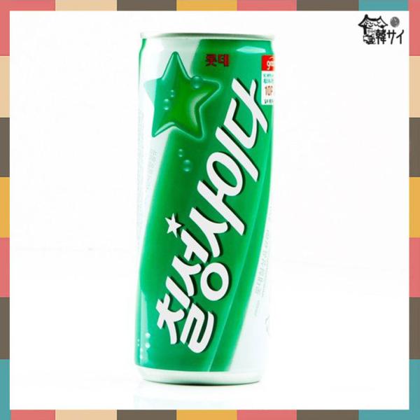ロッテ  サイダー（缶）250ｍｌ ★韓国食材★韓国炭酸飲料★ドリンク★