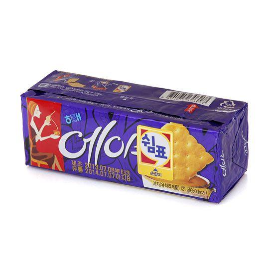 韓国お菓子★ヘテ　エイスクラッカー　121g