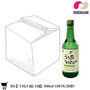 チョウムチョロム 360ml 20本 16度 韓国焼酎 韓国お酒｜koreatrade