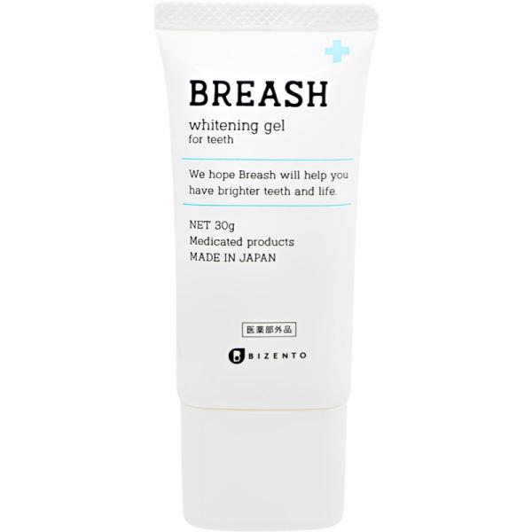 ブレッシュホワイトニング BREASH 30g 歯磨き粉　