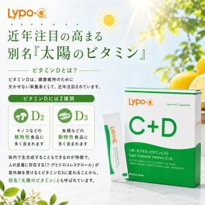 リポc +d カプセルビタミンc シー lyp...の詳細画像3