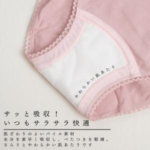 尿漏れパンツ 女性 日本製 特許構造 失禁パン...の詳細画像5