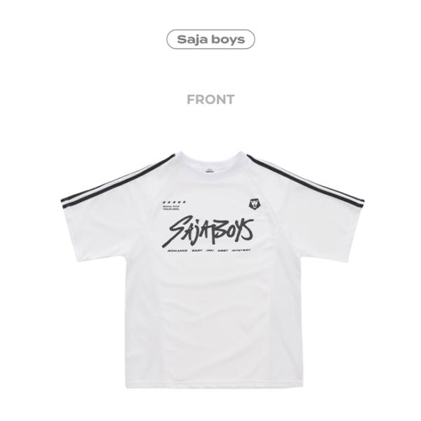 【NETFLIX公式デーモン・ハンターズ】ジャージ Tシャツ　サイズ：L-XL【サジャ・ボーイズ】