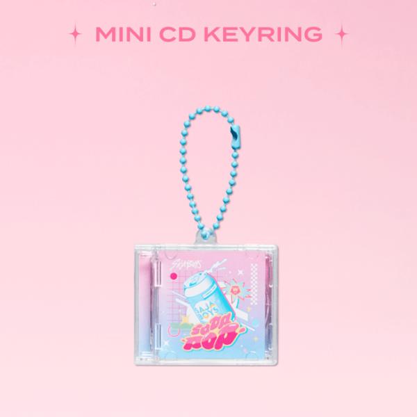 【NETFLIX公式デーモン・ハンターズ】ミニCDキーリング「Soda Pop」