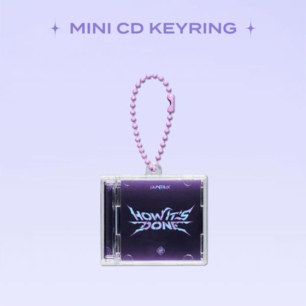 【NETFLIX公式デーモン・ハンターズ】ミニCDキーリング「How It's Done」