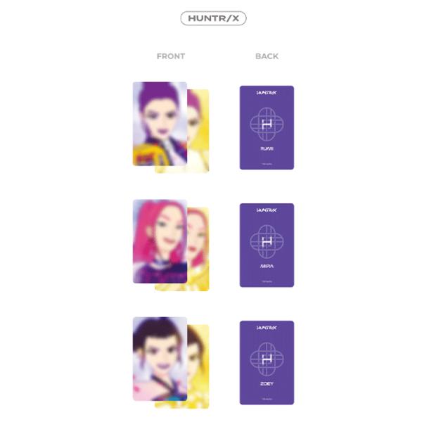 【NETFLIX公式デーモン・ハンターズ】レンチキュラー・フォトカードセット【ハントリックス】