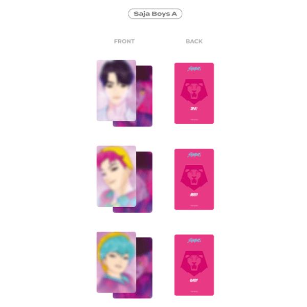 【NETFLIX公式デーモン・ハンターズ】レンチキュラー・フォトカードセット【サジャ・ボーイズA】