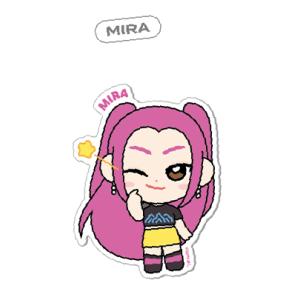 【NETFLIX公式デーモン・ハンターズ】ビック・ステッカー【ミラ】