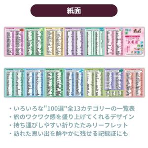 日本のいろいろな100選探訪チェック表 #旅の...の詳細画像3