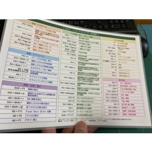 Excel用ショートカットキー早見表 高品質つ...の詳細画像1