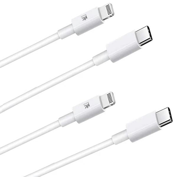 【2本セット】RoiCiel iphoneケーブル Lightning to USB-C Power...