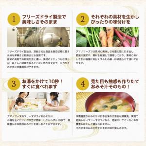 アマノフーズ いつものおみそ汁 なめこ赤だし ...の詳細画像3