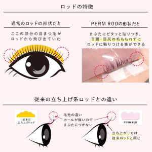 メール便可 まつげパーマ ロッド ロット セル...の詳細画像2