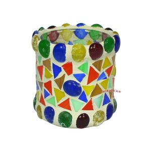 モザイクティーライトキャンドル（Ｆ）