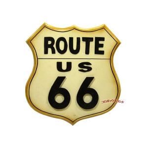 アンティークボード（ROUTE66白）｜koro