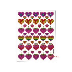 キラキラステッカー（ハートストロベリー）