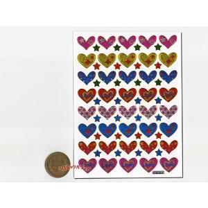 キラキラステッカー(デザインハート&スター)の詳細画像1