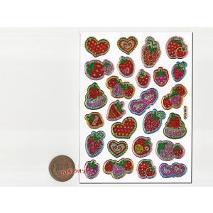 キラキラステッカー(ファニーストロベリー)の詳細画像1