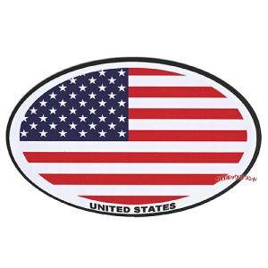 アメリカンステッカー（USA・OVAL）
