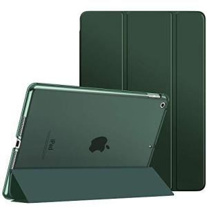 iPad 9 ケース 2021 MoKo iPad 10.2 ケース 第9/8/7世代2021/2020/2019 半透明 オートスリープ機能 薄型 スタンド 三つ折り 高級PUレザー 裏地マイク｜korokoro-shop