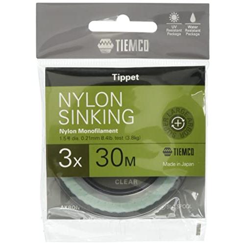 ティムコTIEMCO ティペット シンキング ナイロン 50m 5X クリア
