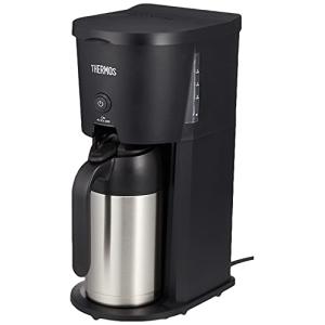 サーモスTHERMOS 真空断熱ポット コーヒーメーカー 0.63L ブラック ECJ-700 BK｜korokoro-shop