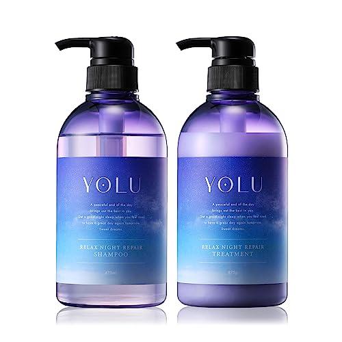 YOLU ヨル | シャンプー トリートメント セット ボトル リラックスナイトリペア 夜間美容 ヘ...