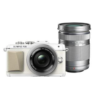 OLYMPUS PEN E-PL7 EZダブルズームキット ホワイト ミラーレス一眼 E-PL7 E...