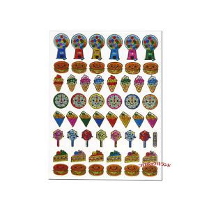 キラキラステッカー（ハンバーガー）