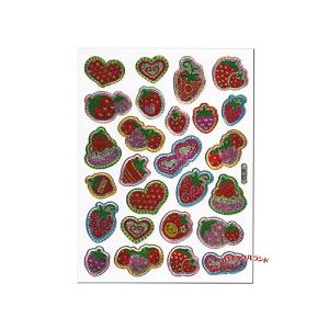 キラキラステッカー（ファニーストロベリー）