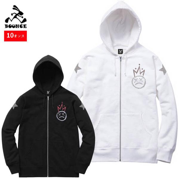 送料無料 BOUNCE バウンス crown smile クラウン スマイル ラインストーンロゴ ジ...