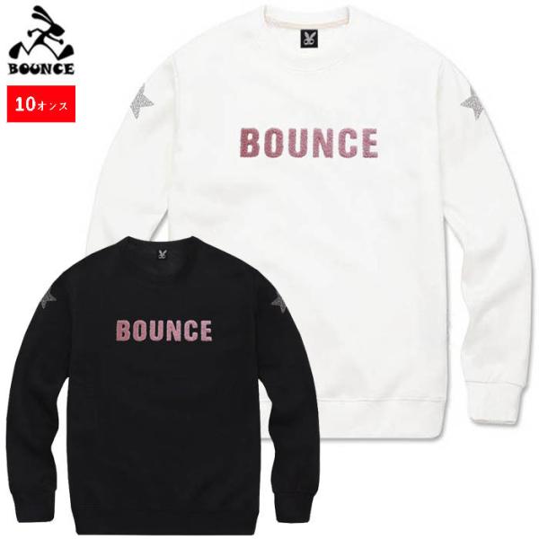 送料無料 BOUNCE バウンス boa logo ピンクロゴ ラインストーンロゴ オリジナル メン...