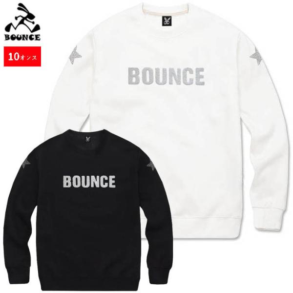 送料無料 BOUNCE バウンス boa logo ホワイトロゴ ラインストーンロゴ オリジナル メ...
