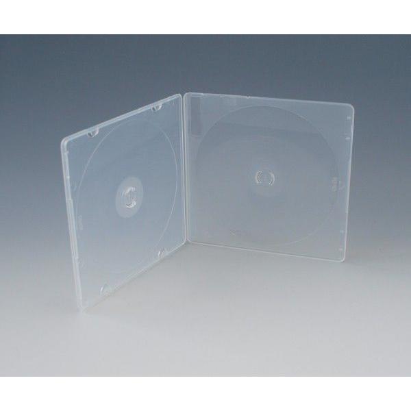 CDケース 2枚用スリムPPケース 200個 2ディスク