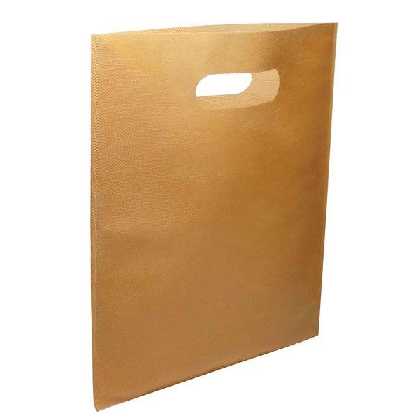 ミニ 持ち手 不織布バッグ 100枚  名入れ可能 ノベルティ イベント ショップ用バッグ