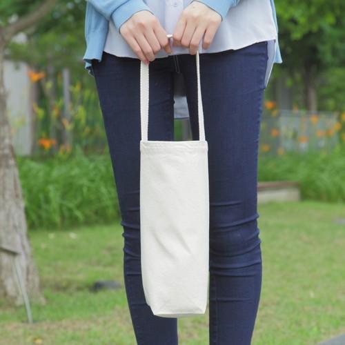 キャンバスボトルインバッグ 100枚 無地 名入れプリント可能 トートバッグ エコバッグ