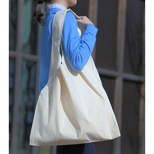 コットンマルシェバッグ Lサイズ 100枚  無地 名入れプリント可能 トートバッグ エコバッグ