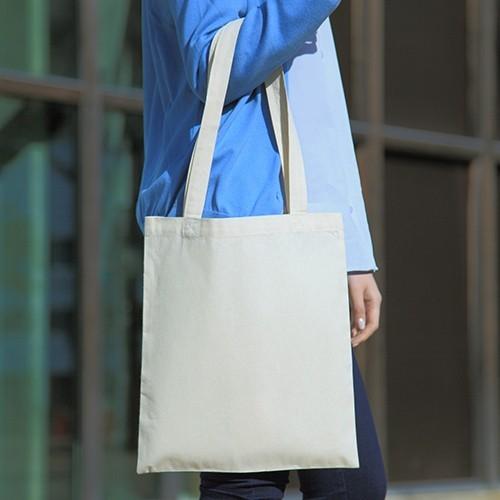 コットンショルダーバッグ 200枚 1枚143円  無地 名入れプリント可能 トートバッグ エコバッ...