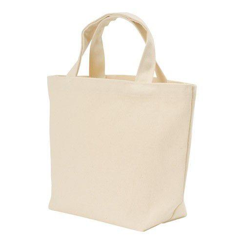キャンバストートバッグ (横型/M) ナチュラル  100枚 1枚＠215円 無地 名入れプリント可...